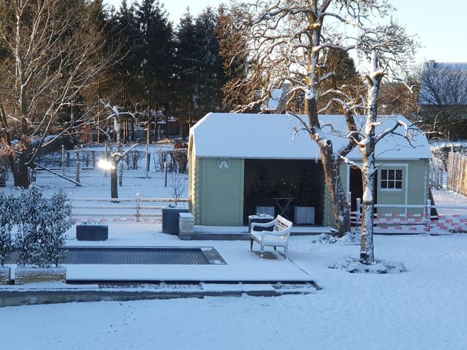 Pine Cottage- 5 Minutes Francorchamps - Charme -Piscine-Calme-Jardin Sart  ภายนอก รูปภาพ